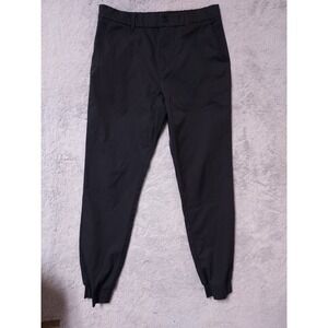 Good Good Pants Mens 32x30 Performance Stretch Sport Jogger Black Golf Tapered